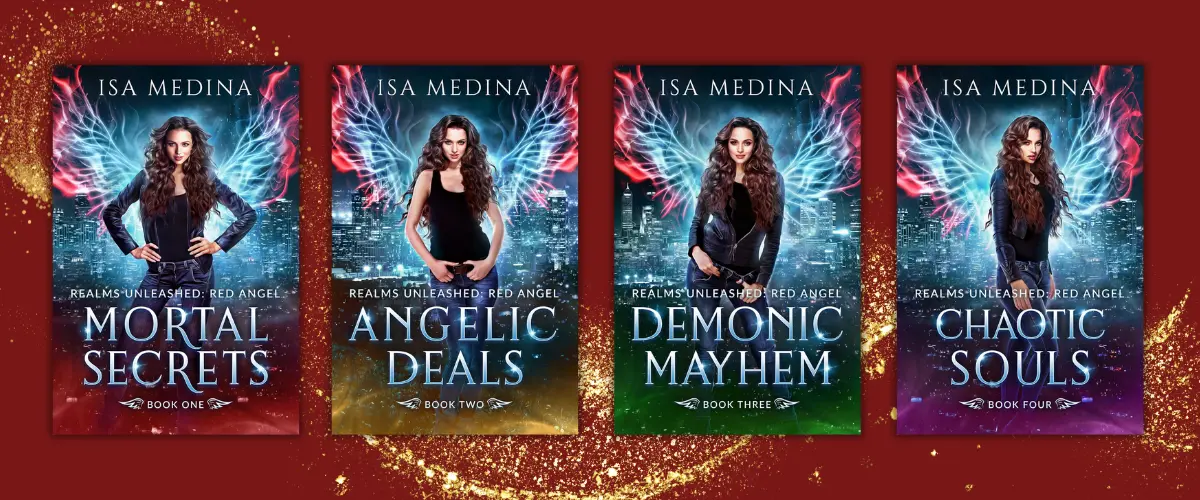 Raising hell in Realms Unleashed: Red Angel series by Isa Medina