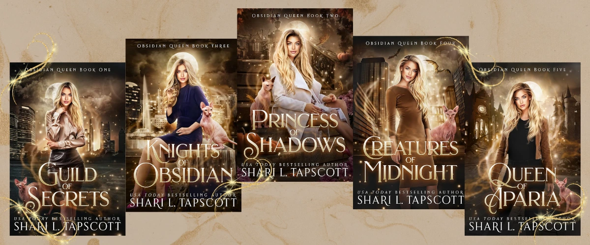 Kicking butt in her Jimmy Choo’s! A review of the Obsidian Queen series by Shari L. Tapscott