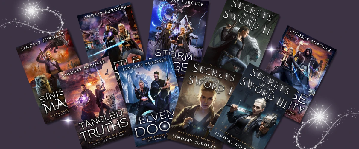 Absolute power corrupts absolutely…a review of the Death Before Dragons series by Lindsay Buroker